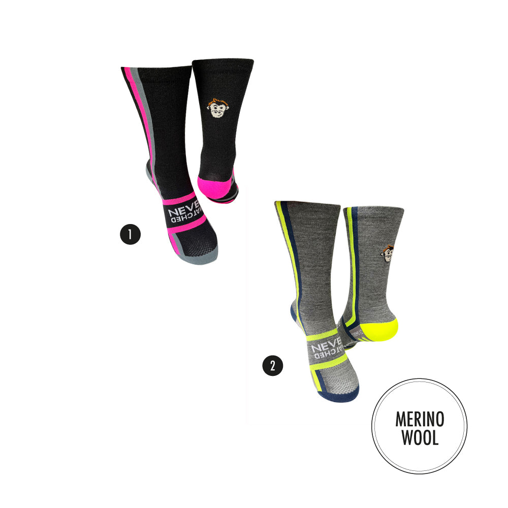 Sports Socks Bundle: Merino
