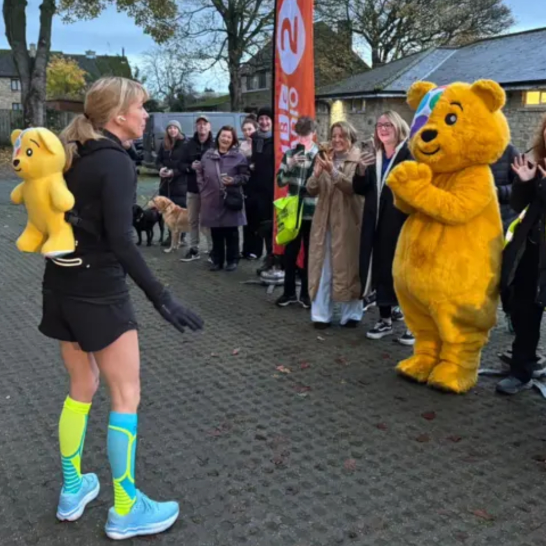 Sara Cox Great Northern Marathon Challenge