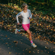 CLASSIC HEX SPORTS SOCKS: PINK + TURQUOISE