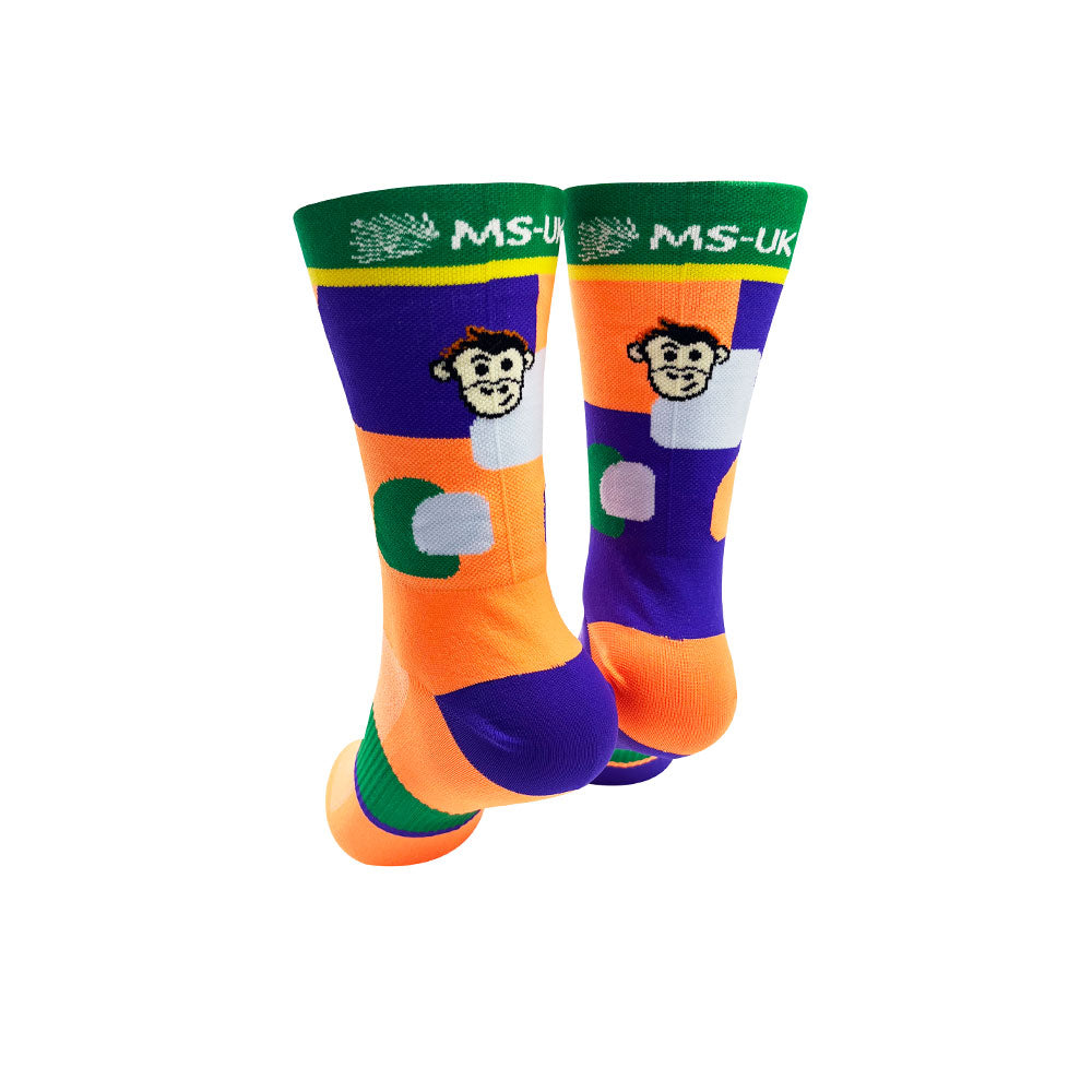 CLASSIC MS-UK SPORTS SOCKS: PURPLE