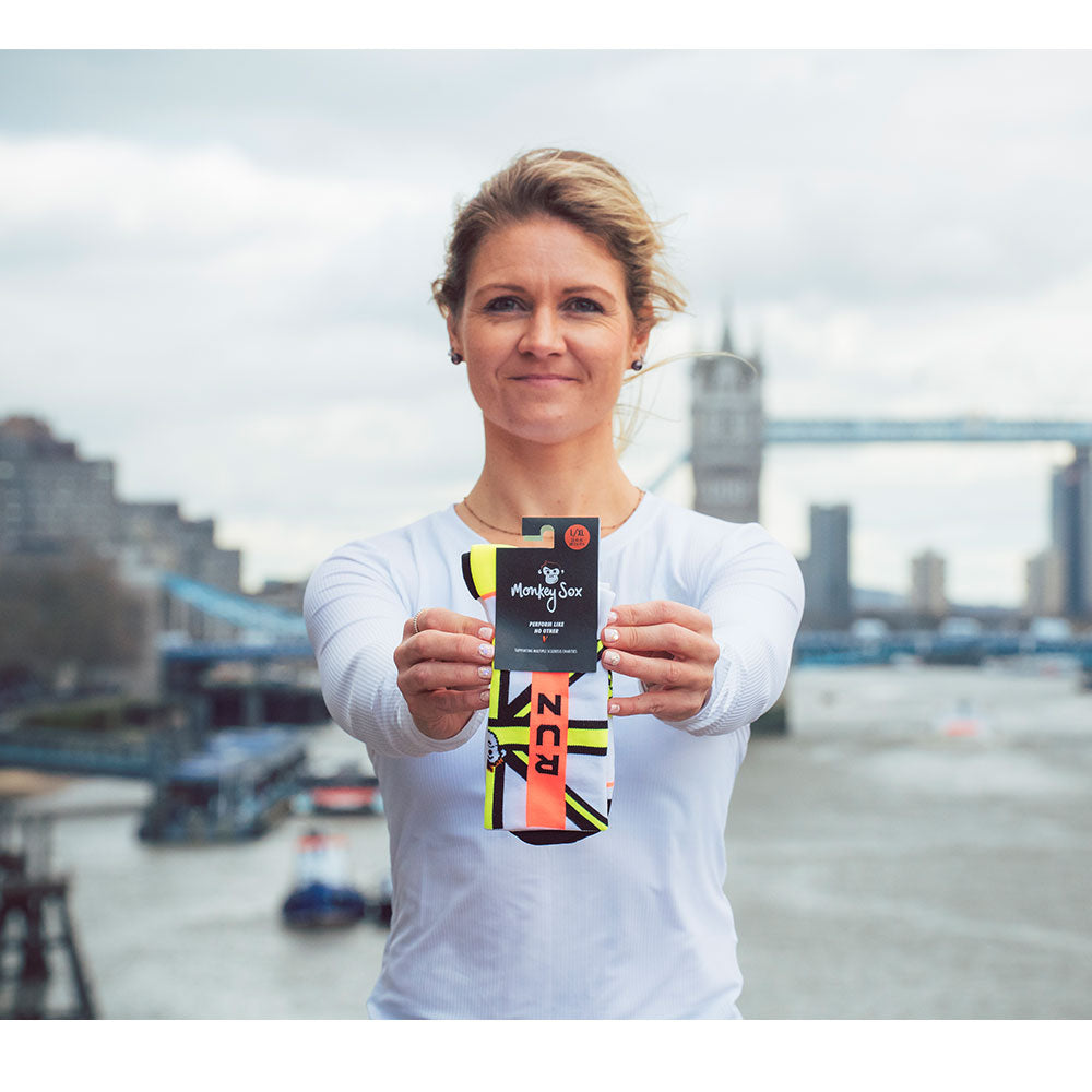 MAJOR LONDON SPORTS SOCKS: WHITE