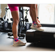 ULTRA GEO SPORTS SOCKS: PINK + TURQUOISE