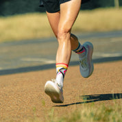 Podium Pride Sports Socks: White Multi