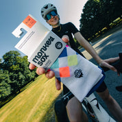 Classic Quin Sports Socks: White Multi
