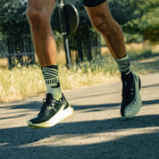 Classic Track Sports Socks: Yellow + Black