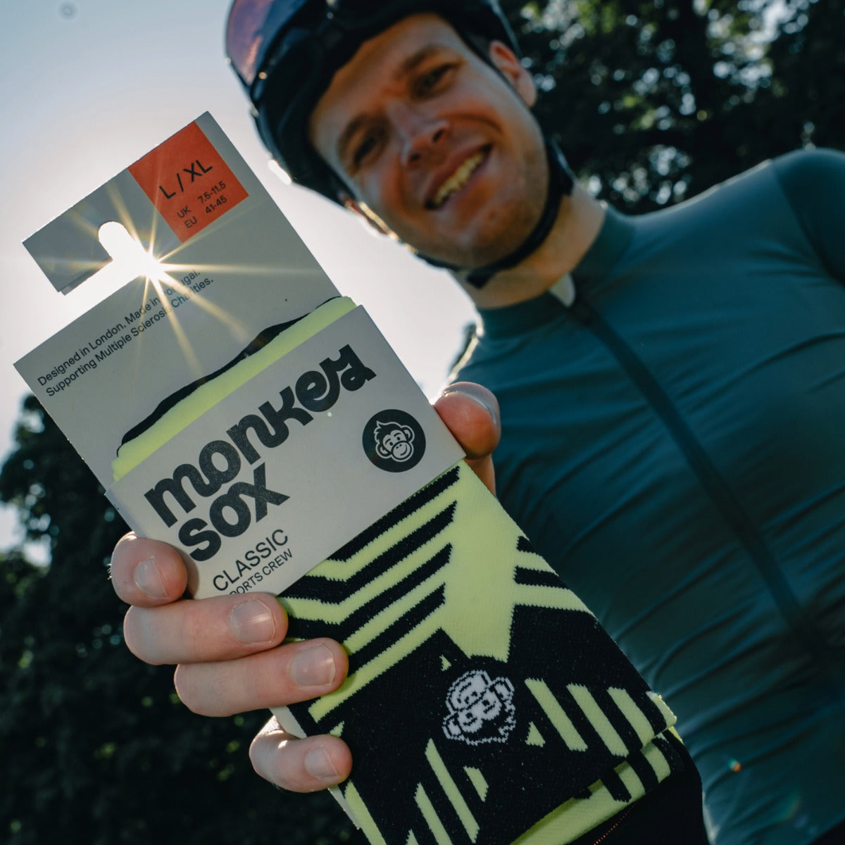 Classic Track Sports Socks: Yellow + Black