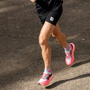 ULTRA TRACK SPORTS SOCKS: PINK + TURQUOISE