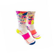 CLASSIC MIST SPORTS SOCKS: WHITE MULTI