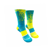 CLASSIC MIST SPORTS SOCKS: YELLOW + BLUE