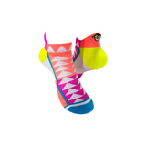 ELITE PYRAMID SPORTS SOCKS: WHITE FLURO