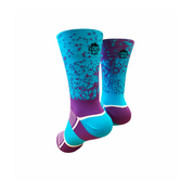 CLASSIC MIST SPORTS SOCKS: PURPLE + BLUE