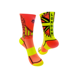 Major London Sports Socks: Orange + Yellow