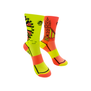 Major London Sports Socks: Orange + Yellow