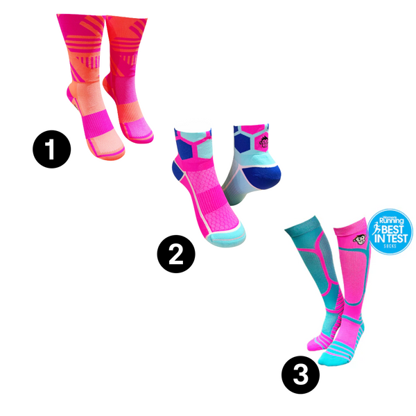 50-VS deals Pink Socks Bundle