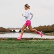 CLASSIC TARGET SPORTS SOCKS: PINK + PURPLE